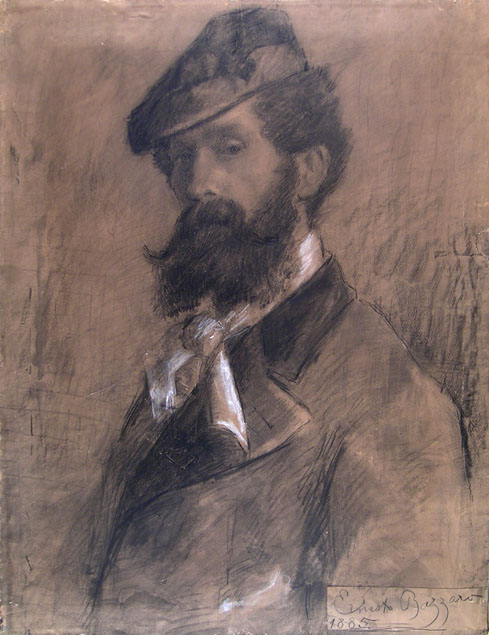 Ernesto Bazzaro, self-portrait